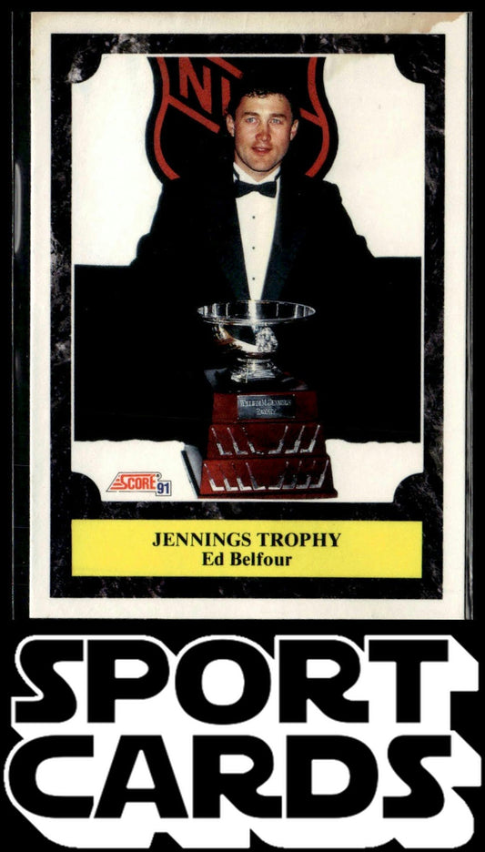 1991-92 Score American #433 Ed Belfour SportCards.com