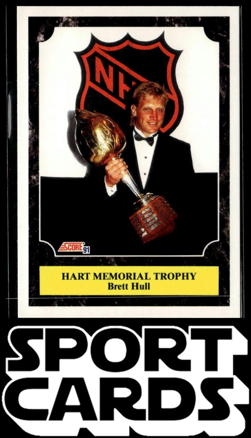 1991-92 Score Canadian English #318 Brett Hull SportCards.com