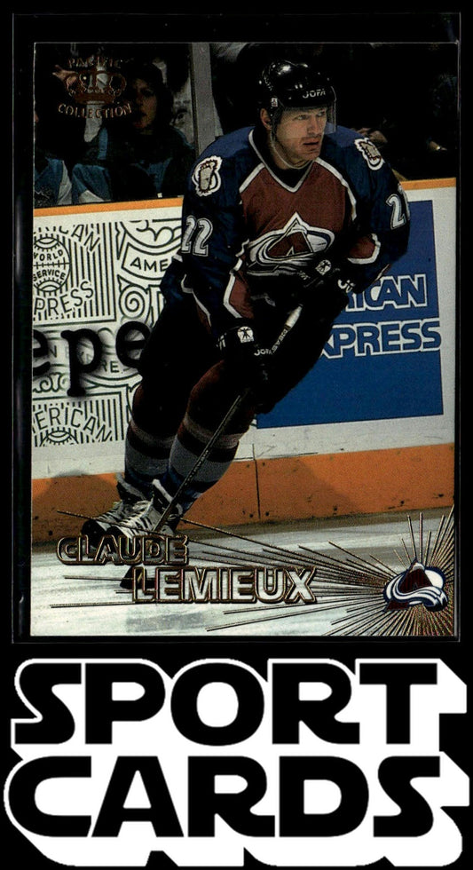 1997-98 Pacific Crown Collection #3 Claude Lemieux SportCards.com