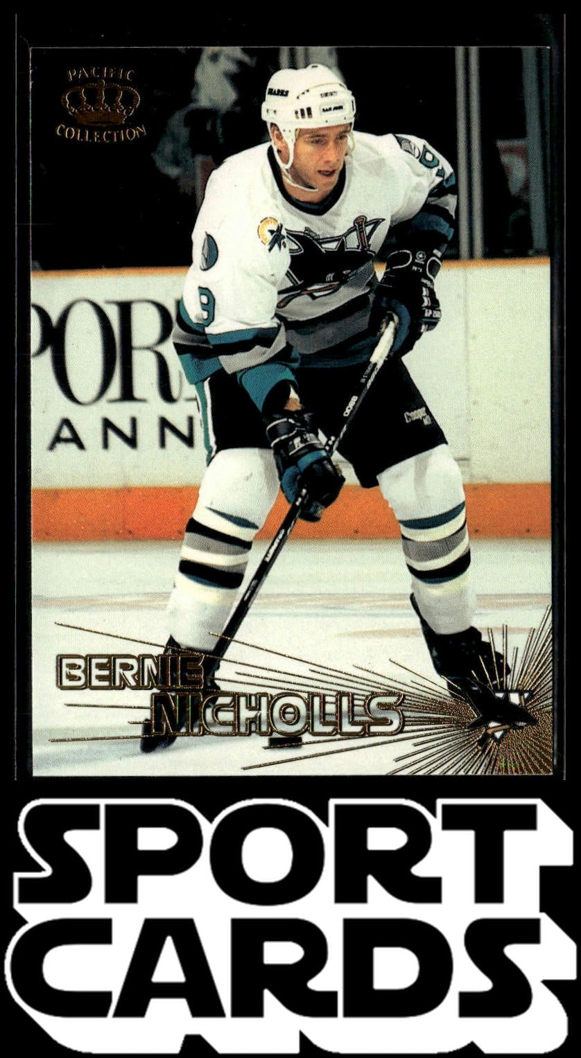 1997-98 Pacific Crown Collection #255 Bernie Nicholls SportCards.com