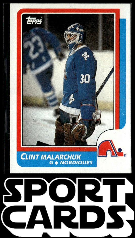 1986-87 Topps #47 Clint Malarchuk SportCards.com