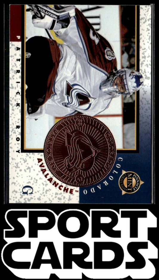 1997-98 Pinnacle Mint Collection #11 Patrick Roy SportCards.com
