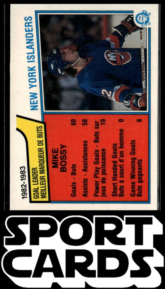 1983-84 O-Pee-Chee #1 Mike Bossy SportCards.com