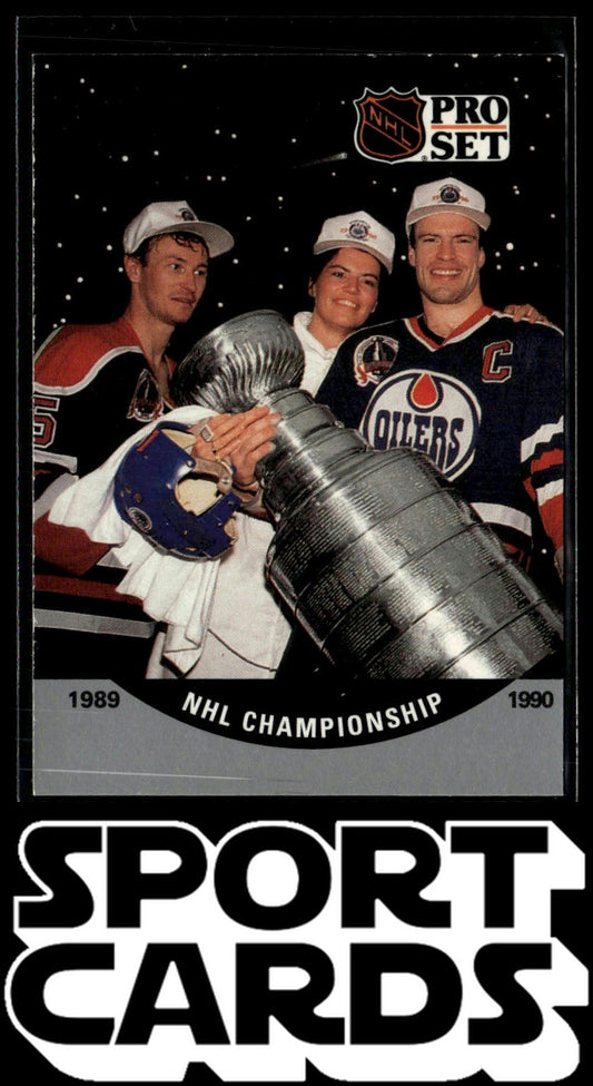 1990-91 Pro Set #704 NHL Championship SportCards.com