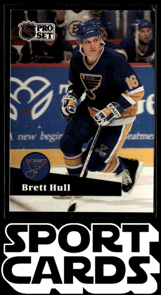 1991-92 Pro Set #215 Brett Hull SportCards.com
