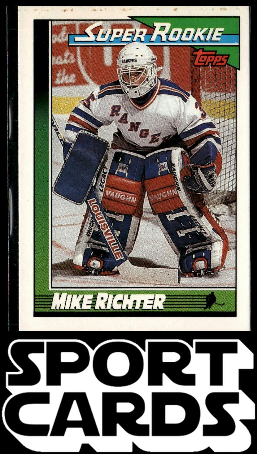 1991-92 Topps #11 Mike Richter SportCards.com