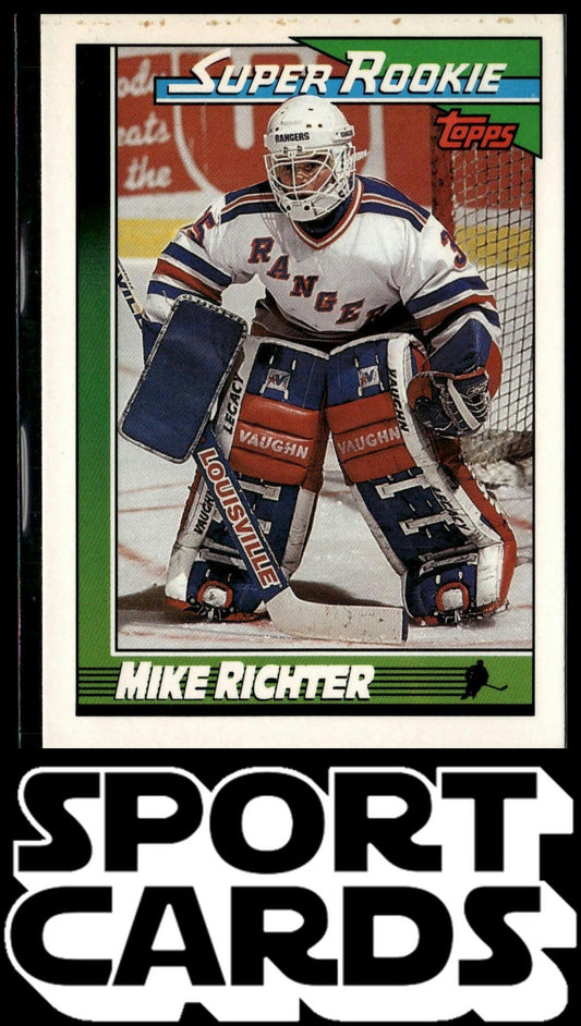 1991-92 Topps #11 Mike Richter SportCards.com
