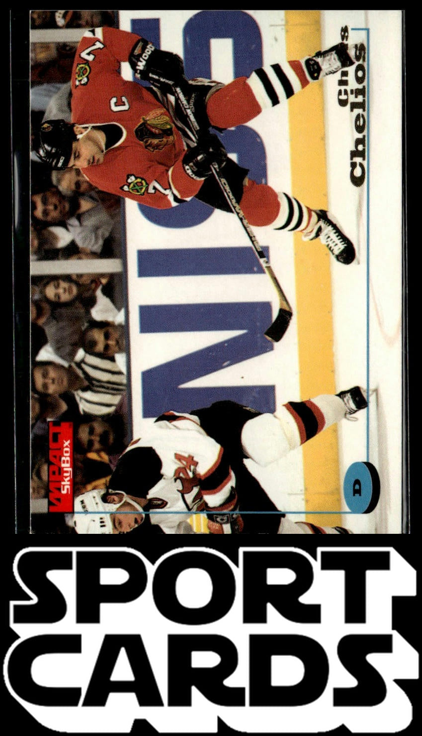 1996-97 SkyBox Impact #18 Chris Chelios SportCards.com