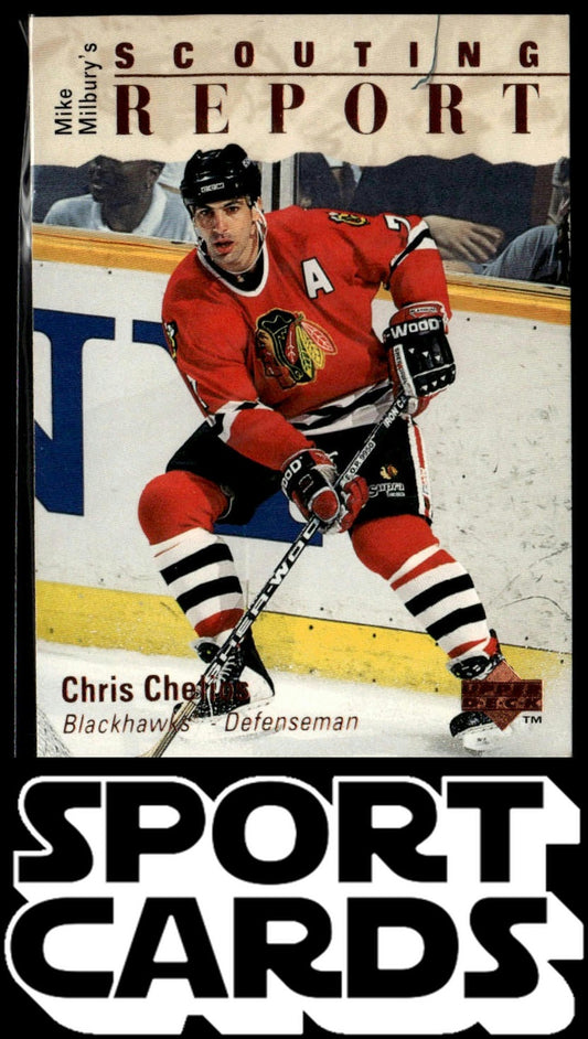 1995-96 Upper Deck #238 Chris Chelios SportCards.com