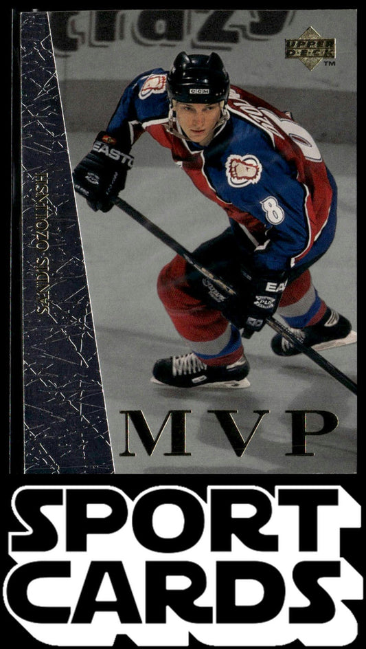 1996-97 Collector's Choice #UD35 Sandis Ozolinsh Upper Deck MVP