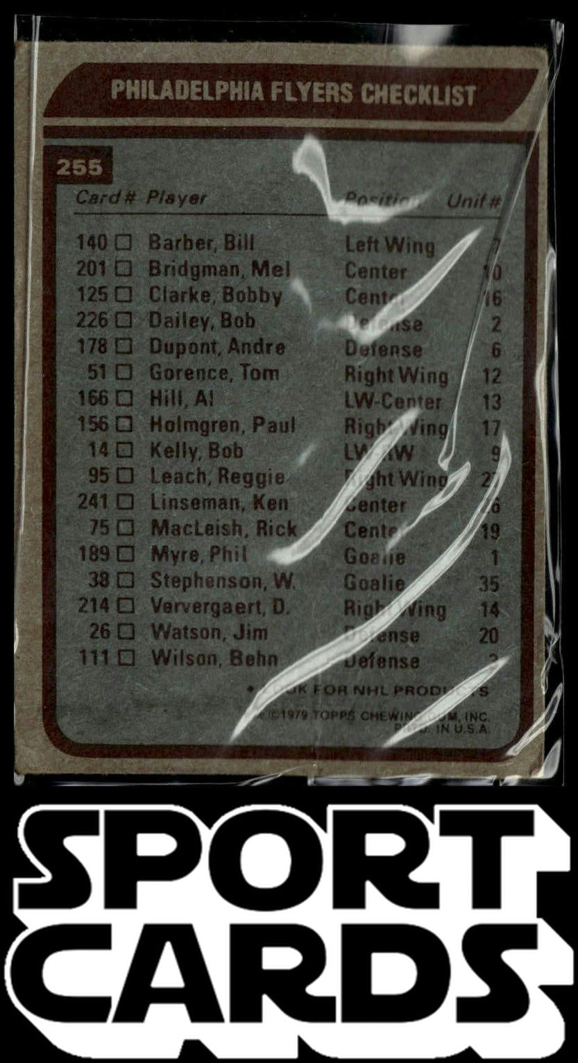 1979-80 Topps #255 Philadelphia Flyers SportCards.com