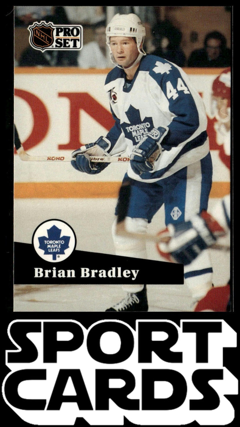 1991-92 Pro Set #489 Brian Bradley SportCards.com