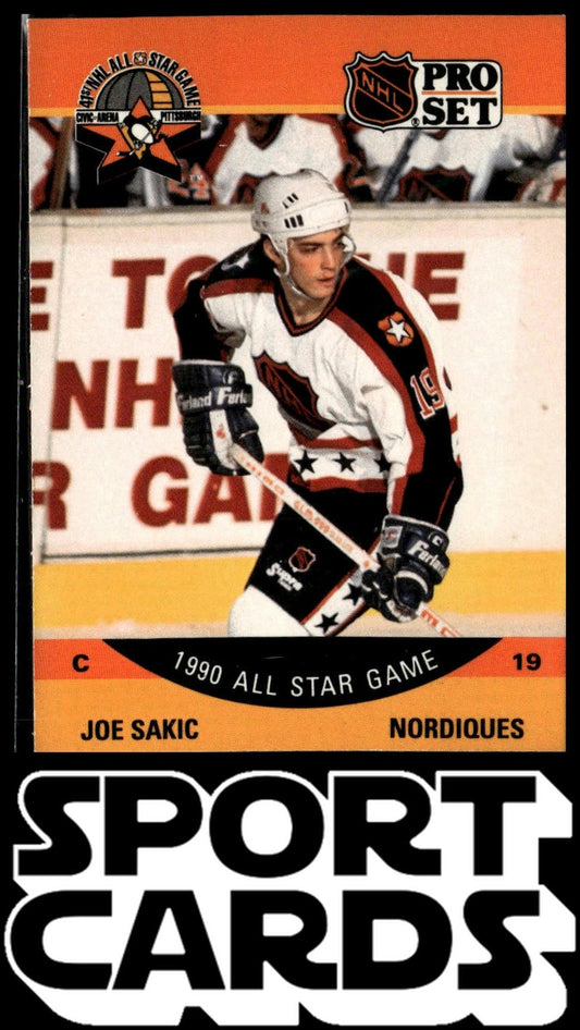 1990-91 Pro Set #375 Joe Sakic SportCards.com
