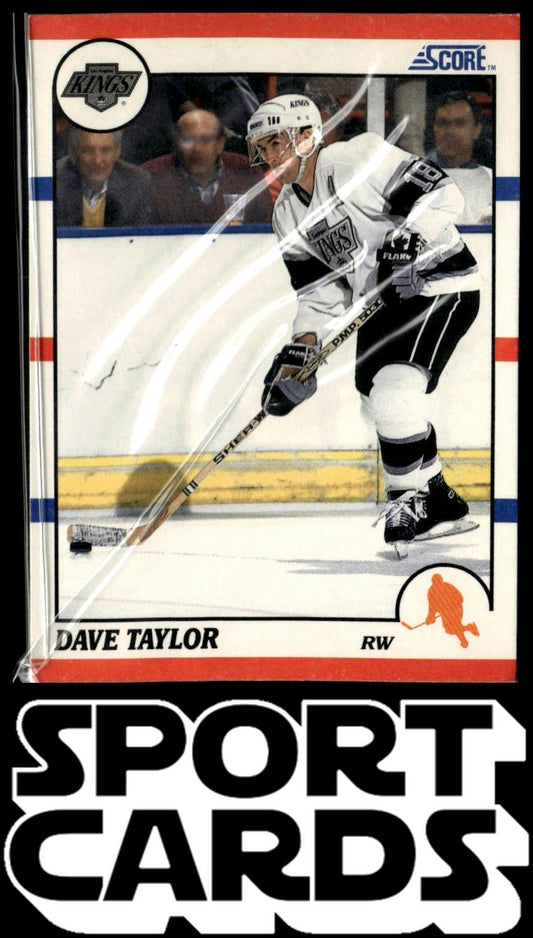 1990-91 Score American #166 Dave Taylor SportCards.com