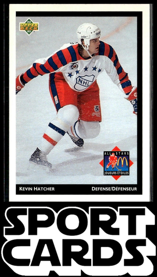 1992-93 Upper Deck McDonald's All-Stars #McD-19 Kevin Hatcher SportCards.com