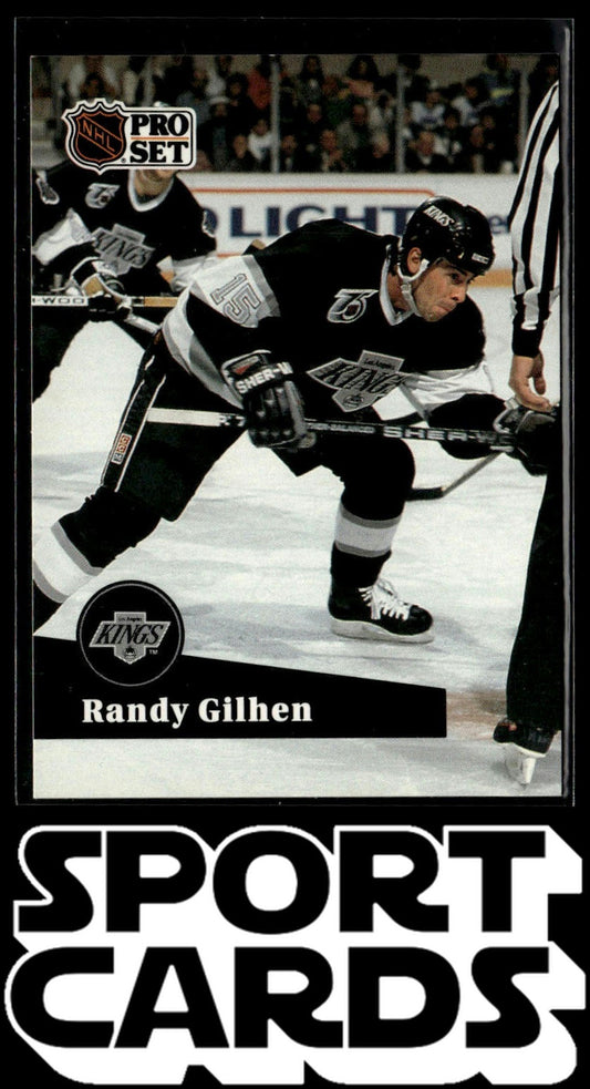 1991-92 Pro Set #403 Randy Gilhen SportCards.com
