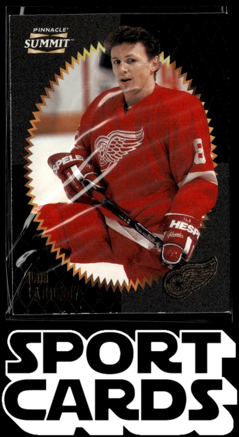 1996-97 Pinnacle Summit #40 Igor Larionov Metal SportCards.com