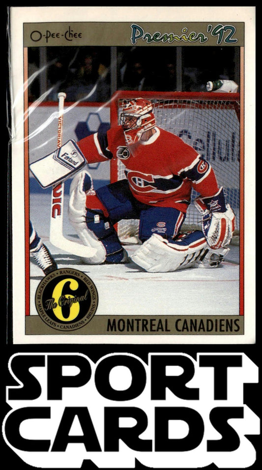 1991-92 O-Pee-Chee Premier #170 Patrick Roy SportCards.com