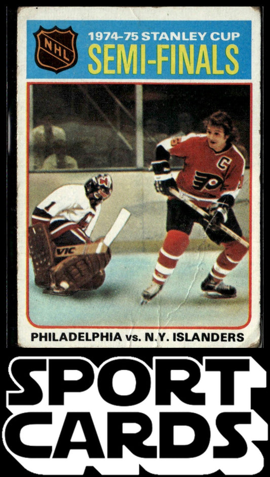 1975-76 Topps #2 1974-75 Stanley Cup Semi-Finals SportCards.com