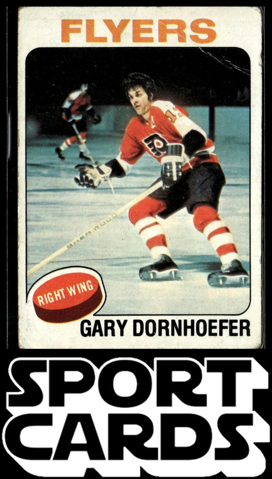 1975-76 Topps #129 Gary Dornhoefer SportCards.com