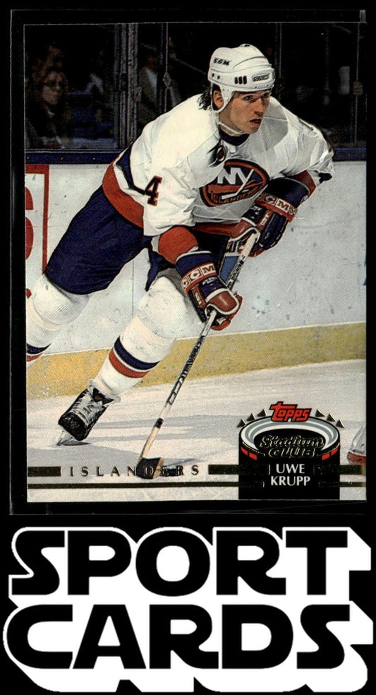1992-93 Stadium Club #177 Uwe Krupp SportCards.com