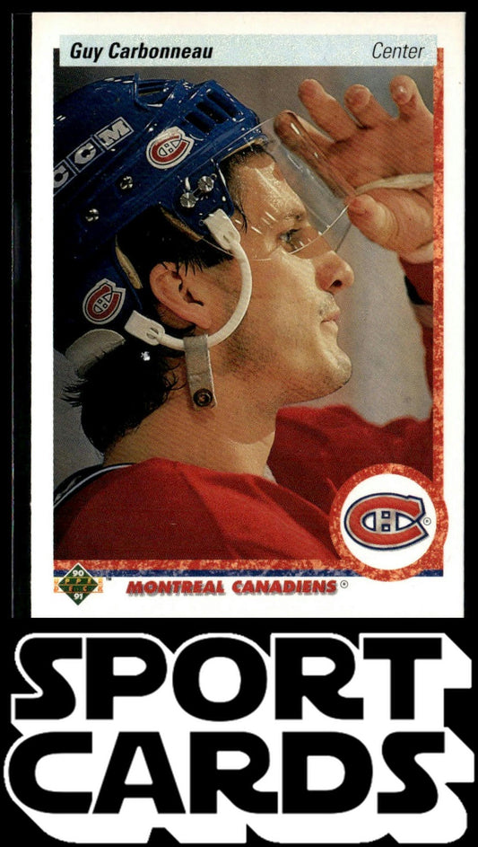 1990-91 Upper Deck #188 Guy Carbonneau SportCards.com