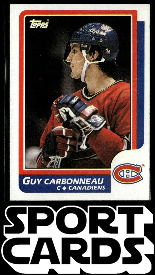 1986-87 Topps #176 Guy Carbonneau SportCards.com