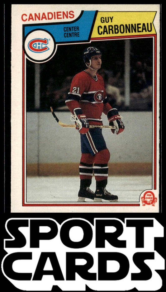 1983-84 O-Pee-Chee #185 Guy Carbonneau SportCards.com