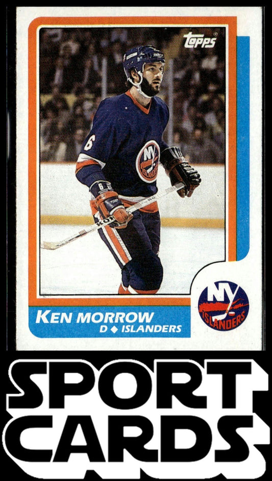 1986-87 Topps #65 Ken Morrow SportCards.com