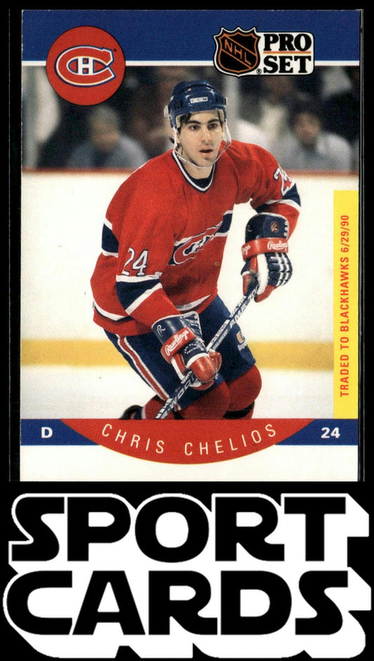 1990-91 Pro Set #147 Chris Chelios SportCards.com