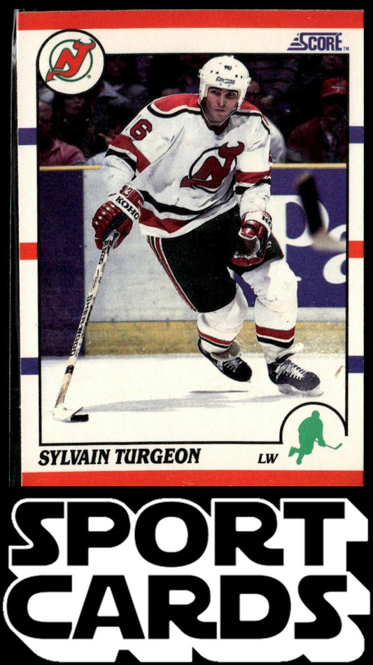 1990-91 Score American #116 Sylvain Turgeon SportCards.com