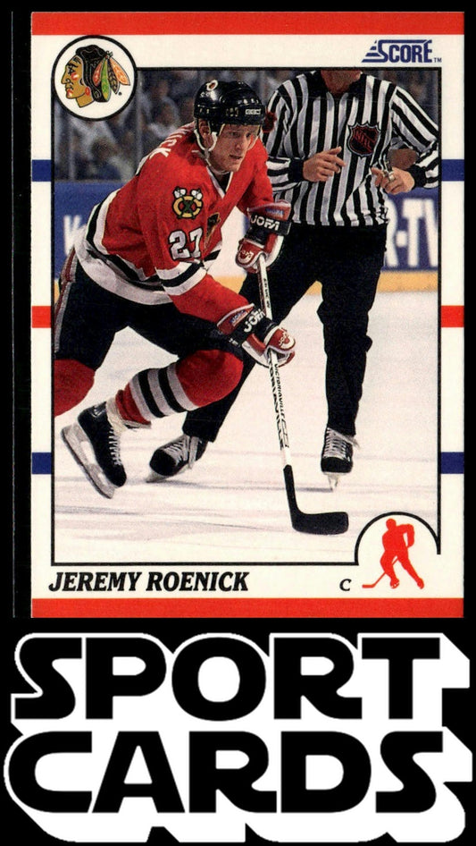 1990-91 Score Canadian #179 Jeremy Roenick SportCards.com