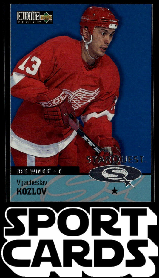1997-98 Collector's Choice #SQ13 Vyacheslav Kozlov StarQuest SportCards.com