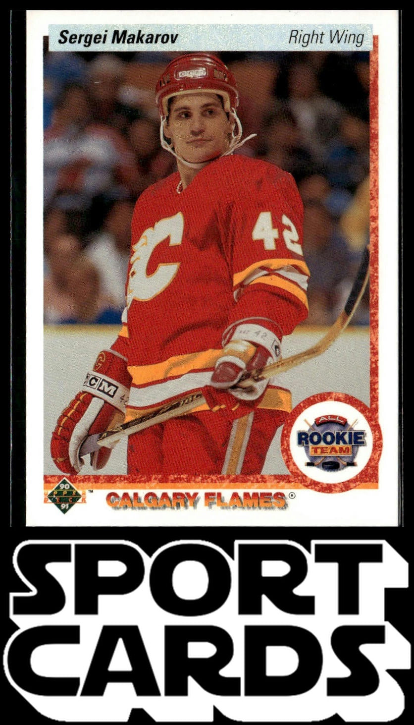 1990-91 Upper Deck French #336b Sergei Makarov SportCards.com