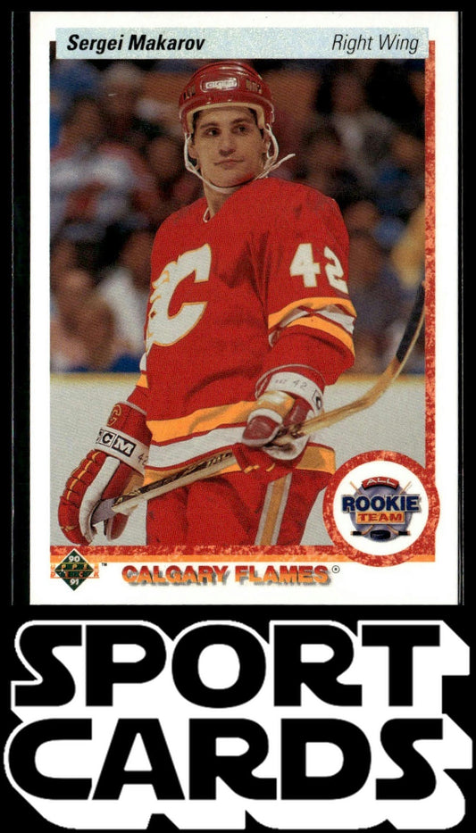 1990-91 Upper Deck French #336b Sergei Makarov SportCards.com