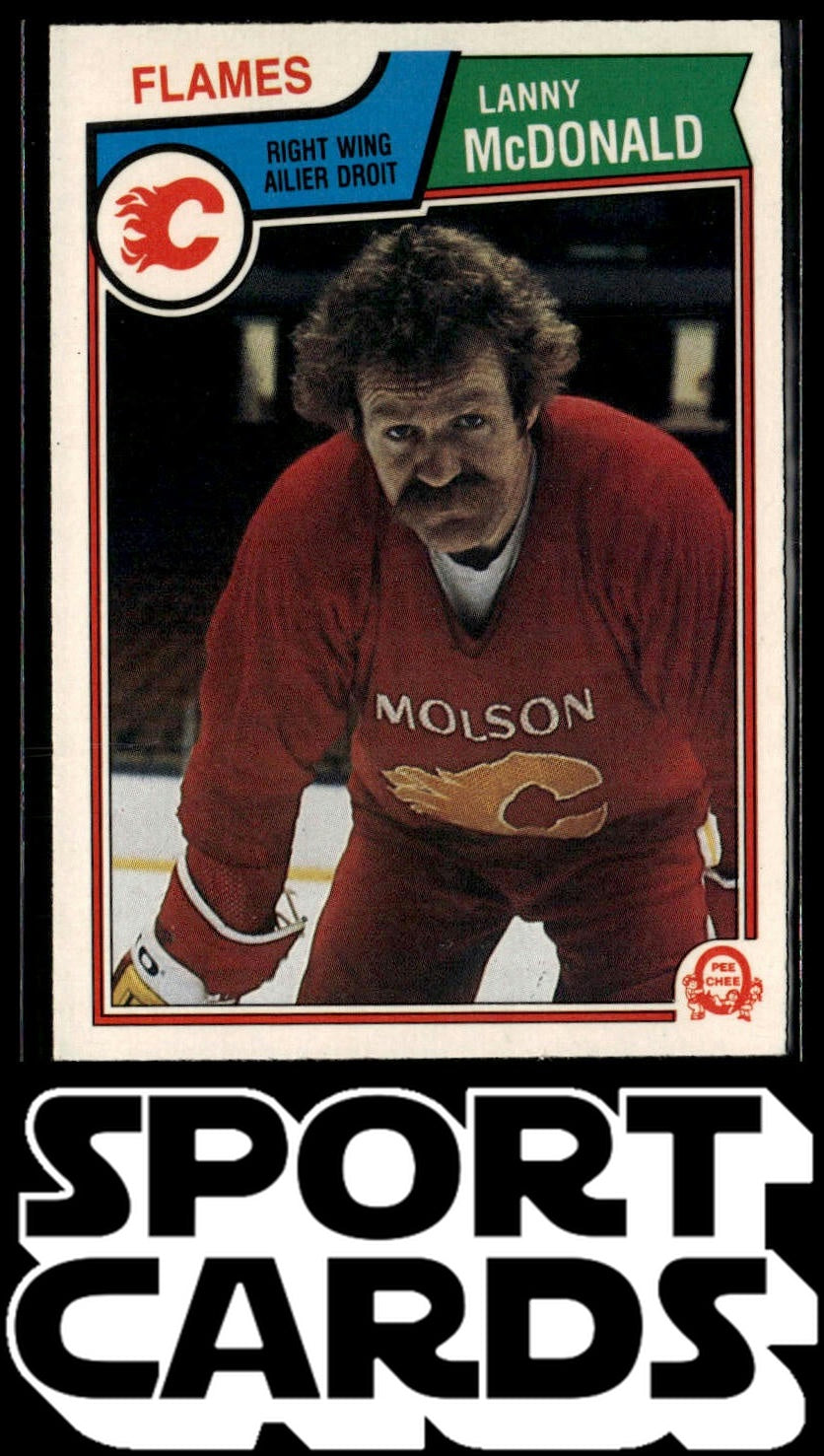 1983-84 O-Pee-Chee #87 Lanny McDonald SportCards.com