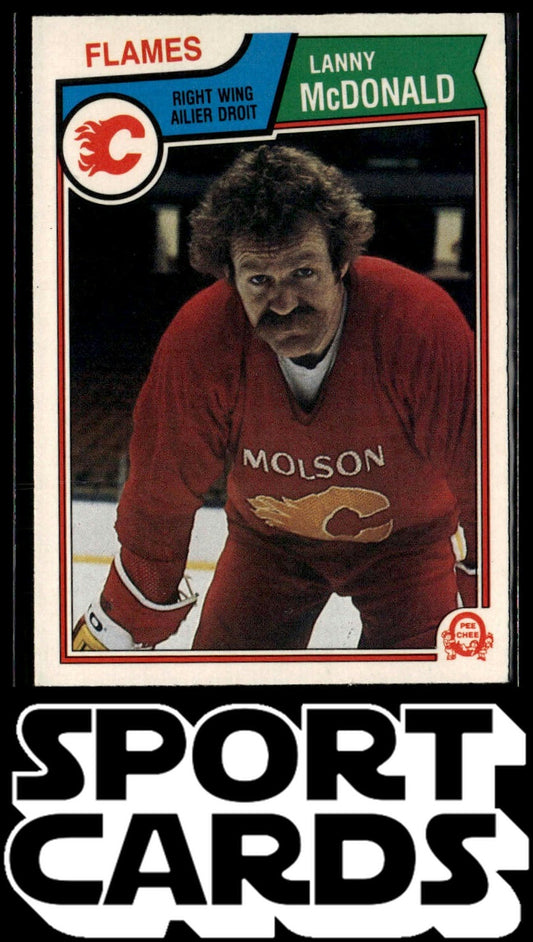 1983-84 O-Pee-Chee #87 Lanny McDonald SportCards.com