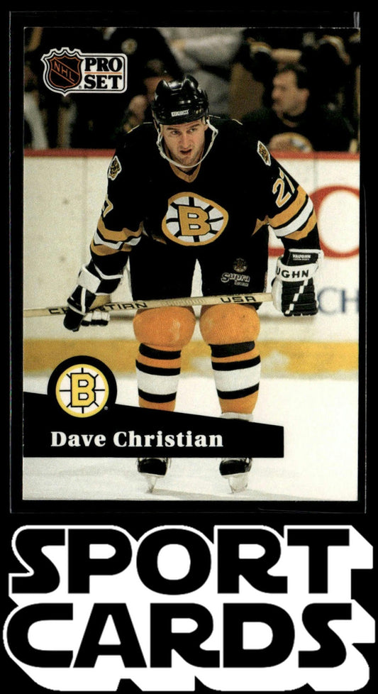 1991-92 Pro Set #11 Dave Christian SportCards.com