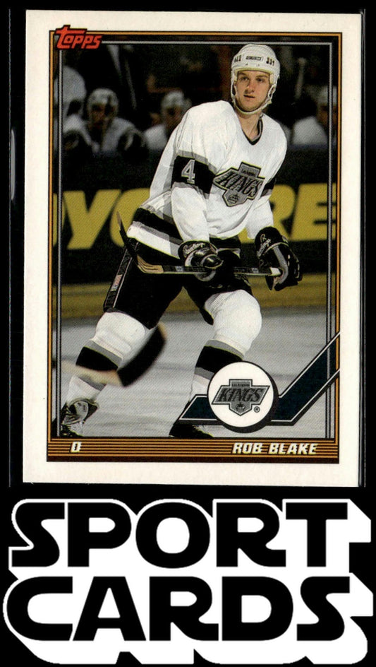 1991-92 Topps #112 Rob Blake SportCards.com