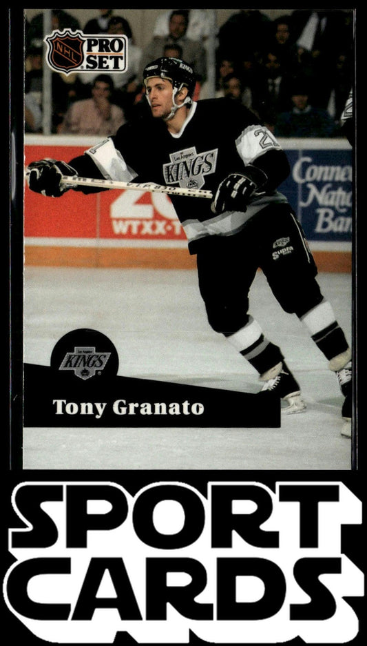 1991-92 Pro Set #98 Tony Granato SportCards.com