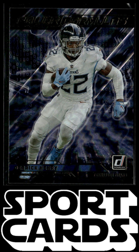 2021 Donruss #PF11 Derrick Henry Power Formulas SportCards.com