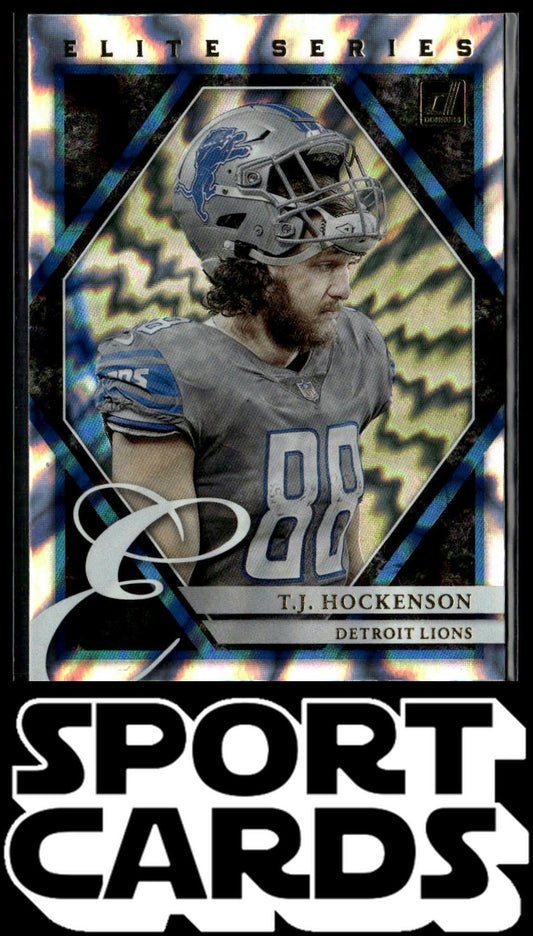 2021 Donruss #ES-TJH T.J. Hockenson Elite Series SportCards.com