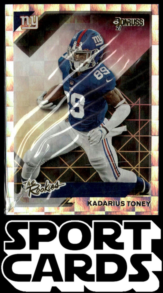 2021 Donruss #TR-KTO Kadarius Toney The Rookies SportCards.com
