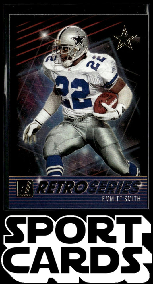 2021 Donruss #RS27 Emmitt Smith Retro Series SportCards.com