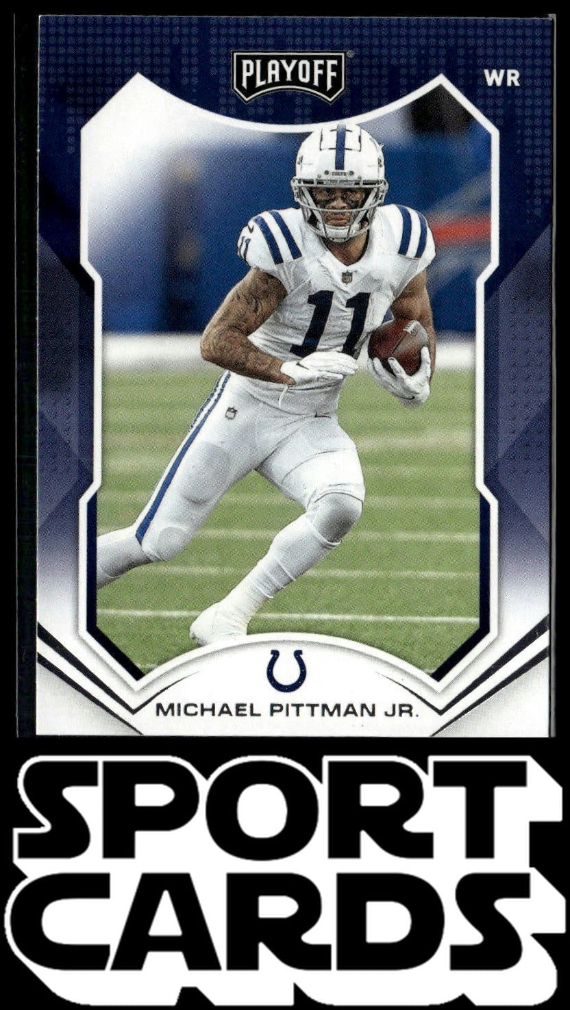 2021 Panini Playoff #59 Michael Pittman Jr. SportCards.com