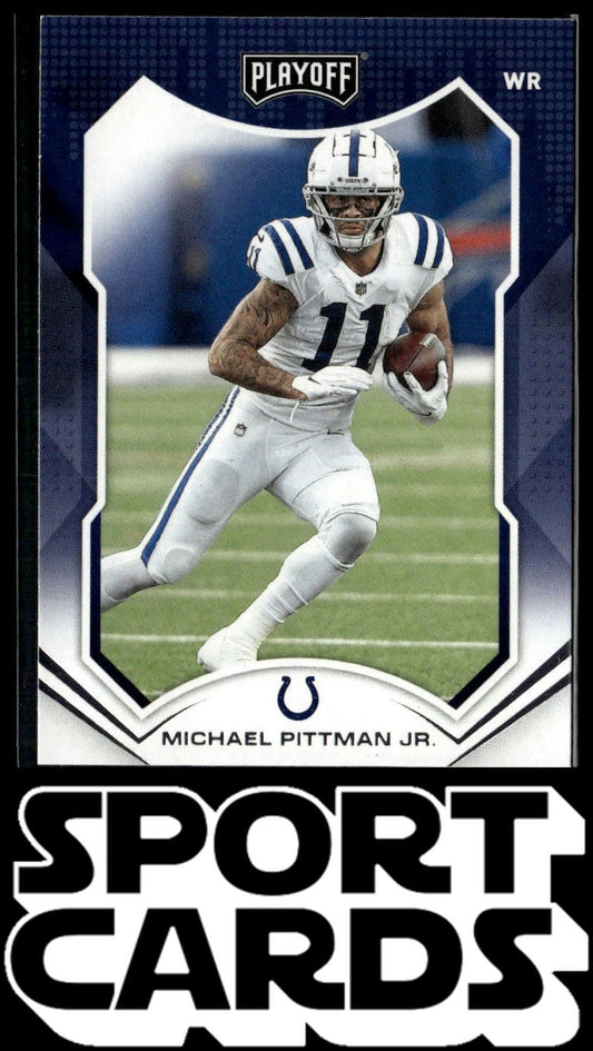 2021 Panini Playoff #59 Michael Pittman Jr. SportCards.com