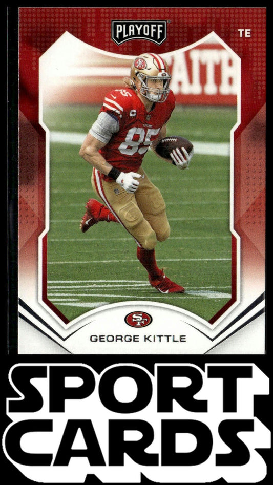 2021 Panini Playoff #190 George Kittle SportCards.com