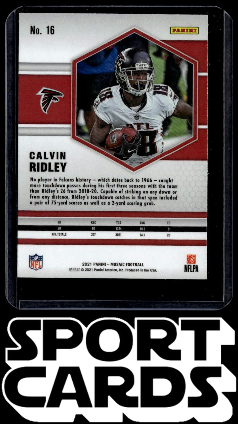 2021 Panini Mosaic #16 Calvin Ridley SportCards.com