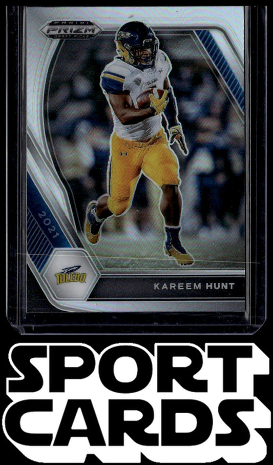 2021 Panini Prizm Draft Picks Collegiate #89 Kareem Hunt Silver SportCards.com