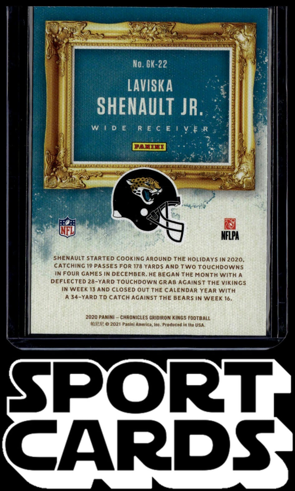 2020 Panini Chronicles #GK-22 Laviska Shenault Jr. Gridiron Kings SportCards.com